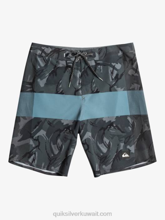 شورت هايلايت قوس 19 Quiksilver رجال 6800369 مدرج المطار