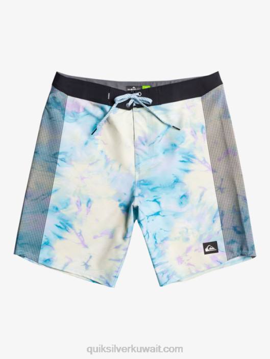شورت هايلايت قوس 19 Quiksilver رجال 6800370 زجاج الشاطئ