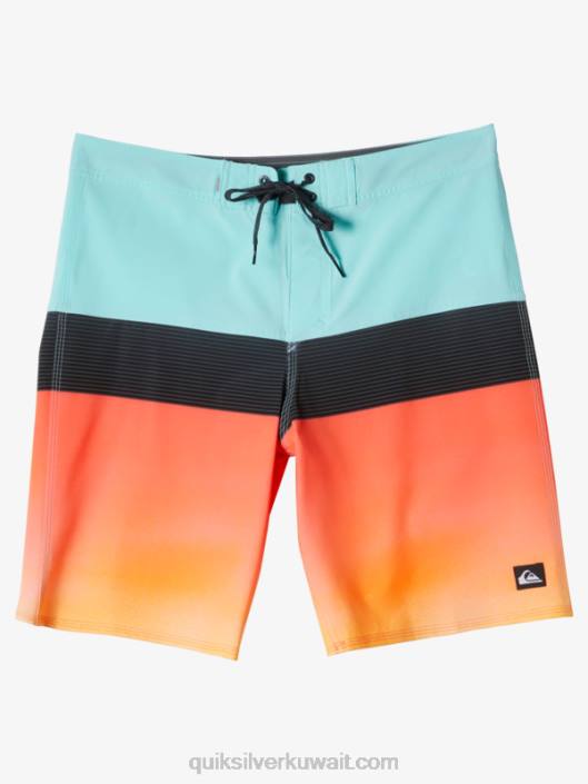 لوح حرير الأمواج 20 شورت Quiksilver رجال 6800129 الملاك الأزرق