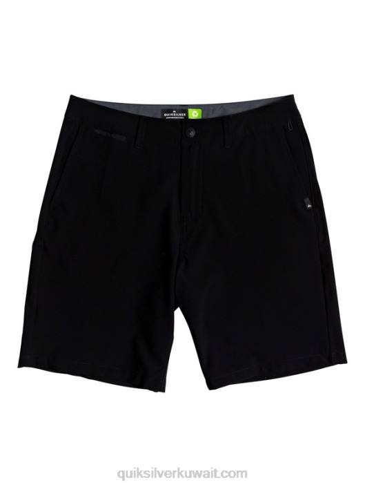 الاتحاد البرمائي 20 الهجين السراويل Quiksilver رجال 68001317 أسود