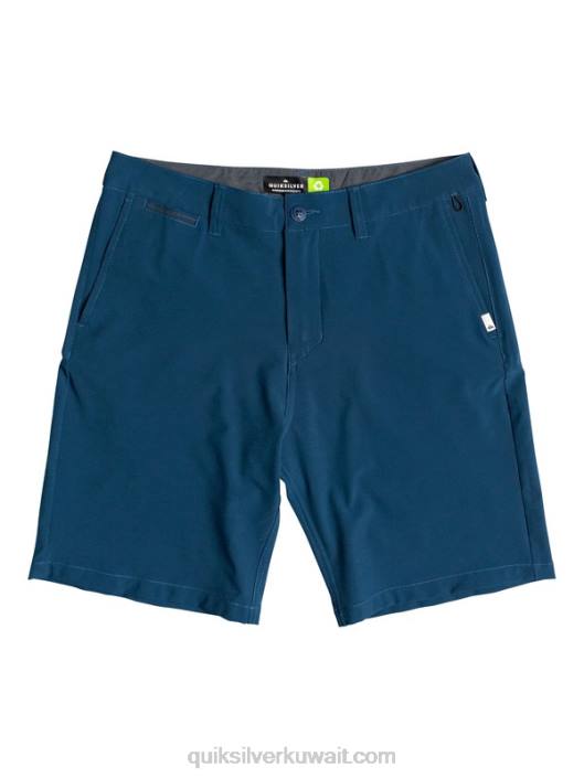 الاتحاد البرمائي 20 الهجين السراويل Quiksilver رجال 68001320 خزف أزرق