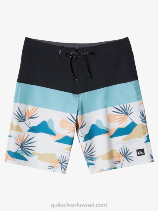 لوح حرير الأمواج 20 شورت Quiksilver رجال 6800133 بوابة حديدية