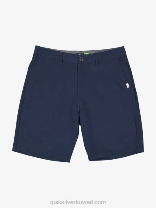برمائيات اتحاد المحيط 20 شورت الهجين Quiksilver رجال 6800142 بليزر كحلي