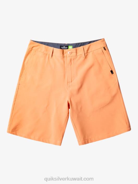 برمائيات اتحاد المحيط 20 شورت الهجين Quiksilver رجال 6800143 تان النحاس