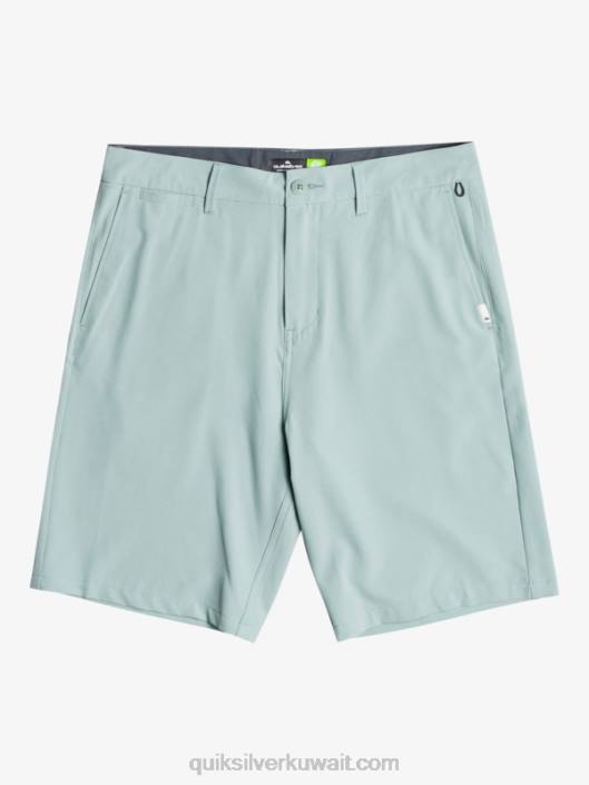 برمائيات اتحاد المحيط 20 شورت الهجين Quiksilver رجال 6800144 بيئة خضراء