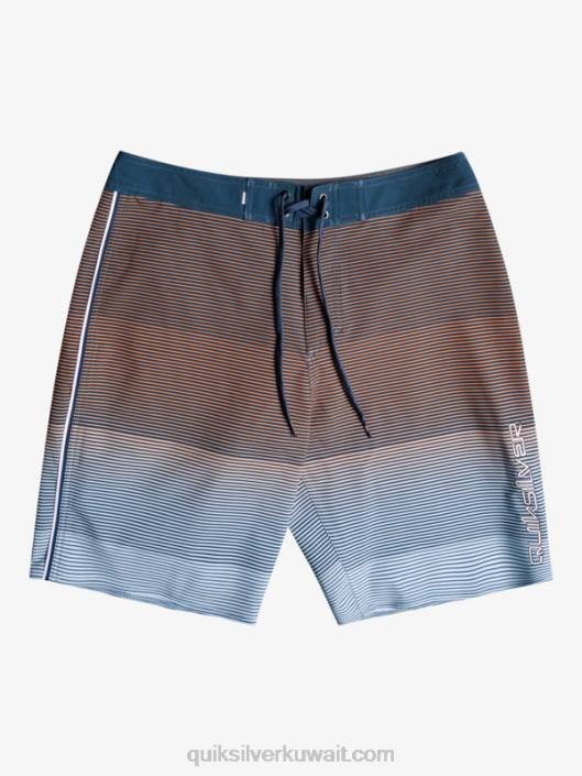 سروال طويل من قماش حريري كبير الحجم 20 Quiksilver رجال 68001601 شارة زرقاء
