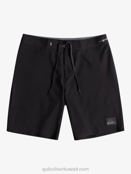 هايلاين كايمانا 20 شورت بورد Quiksilver رجال 68001612 أسود