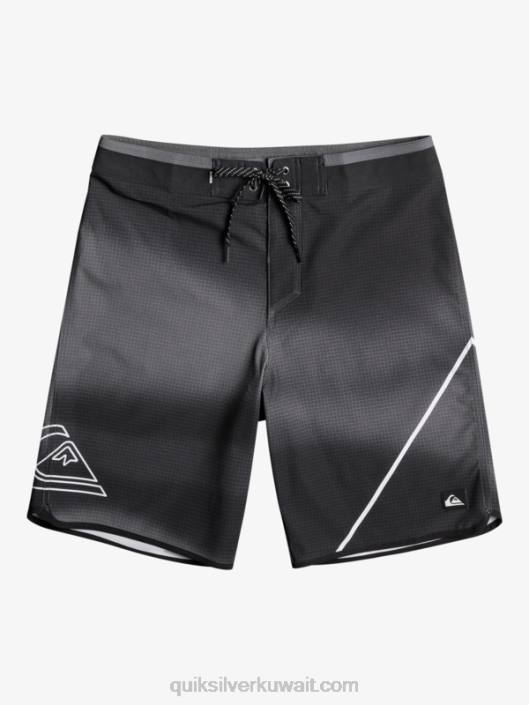 موجة جديدة من الأمواج 20 بورد شورت Quiksilver رجال 6800223 أسود