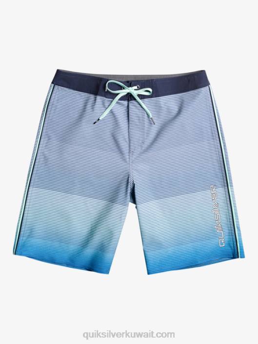 سروال طويل من قماش حريري كبير الحجم 20 Quiksilver رجال 6800336 اشنركل الأزرق
