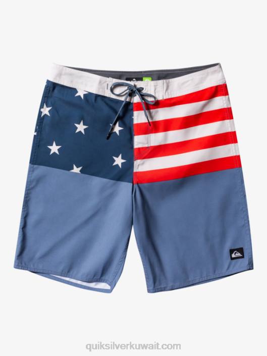 كل يوم مقسمة 20 شورت Quiksilver رجال 6800670 منتصف الليل البحرية