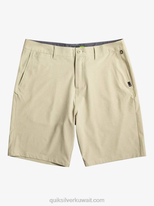 شورت يونيون هيذر 20 برمائي Quiksilver رجال 680073 حكيم الصحراء
