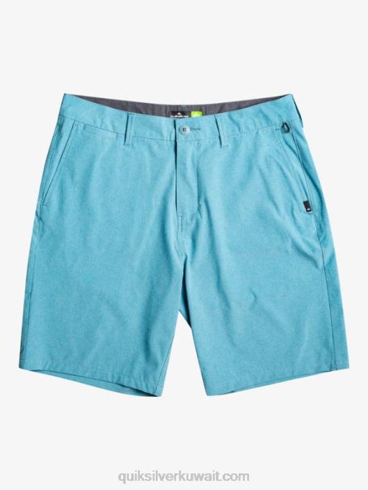 شورت يونيون هيذر 20 برمائي Quiksilver رجال 680075 الدلفينيوم الأزرق
