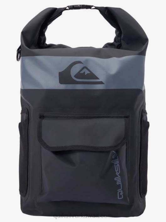 حقيبة ظهر البحر ستاش متوسطة الحجم بسعة 20 لترًا Quiksilver رجال 6800859 أسود