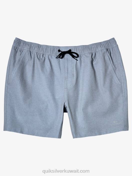 مائي بعد ركوب الأمواج تمتد 20 شورت برمائي Quiksilver رجال 6800955 هيذر رمادي فاتح