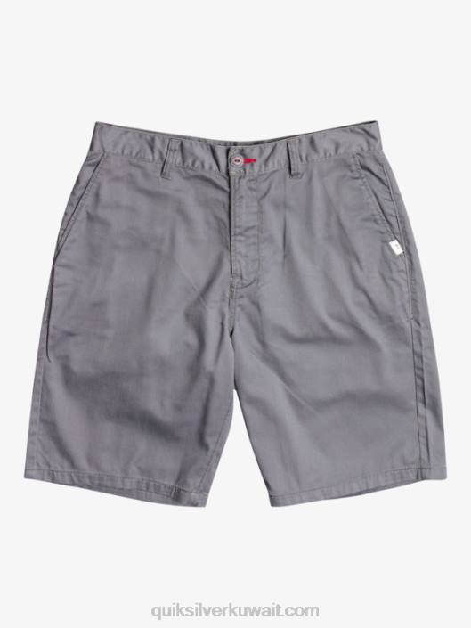 شورت تشينو كريست 21 Quiksilver رجال 68001276 الظل الهادئ