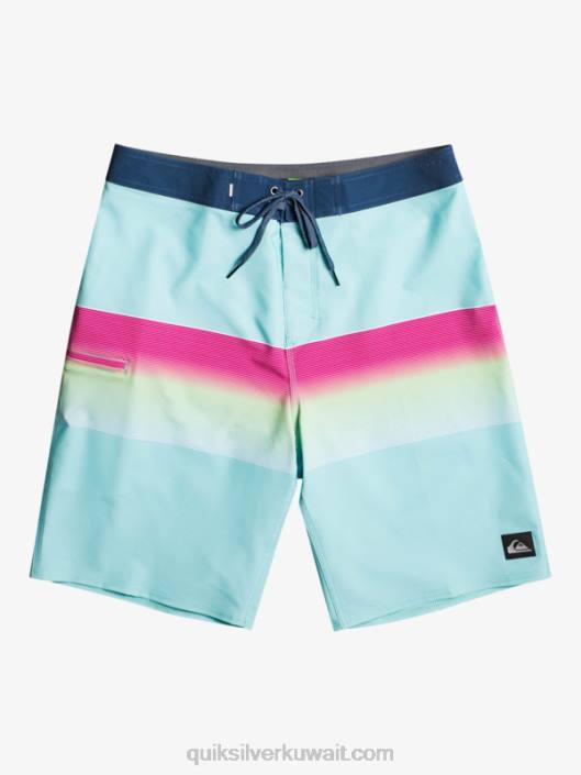 لوح من الحرير المطلي 21 شورت Quiksilver رجال 68001410 الملاك الأزرق