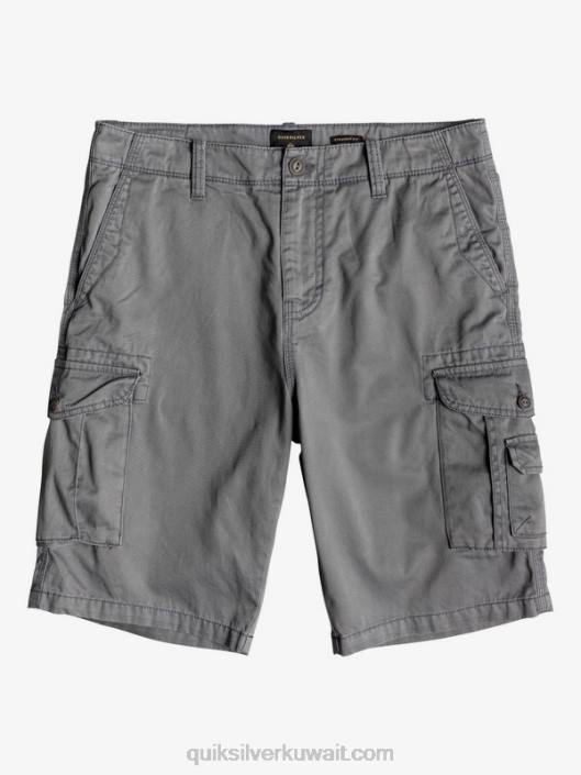 معركة حاسمة 21 شورت البضائع Quiksilver رجال 68001525 الظل الهادئ