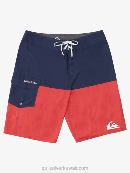 كل يوم 21 شورت Quiksilver رجال 68001539 بليزر كحلي مقاس 21 نصف