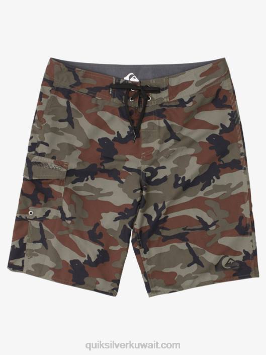 كل يوم 21 شورت Quiksilver رجال 68001540 كاموفلاج الأمازون