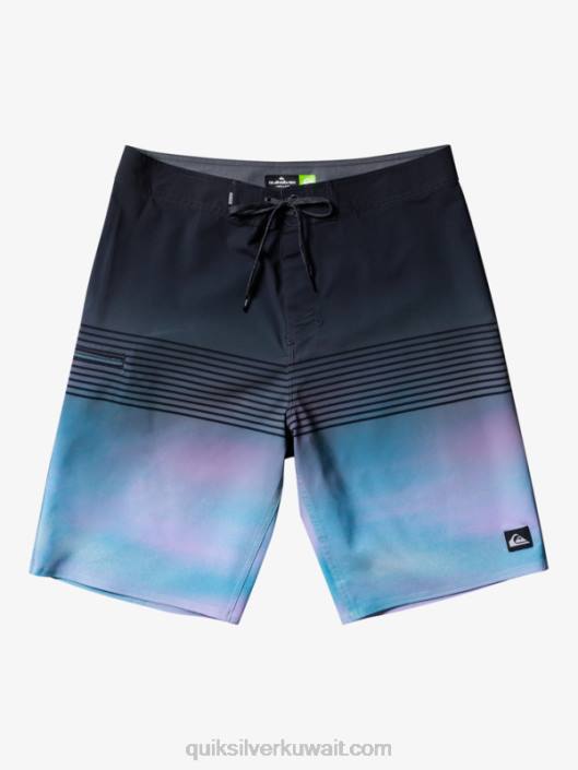لوح من الحرير المطلي 21 شورت Quiksilver رجال 6800451 أسود