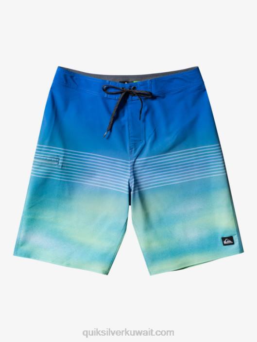 لوح من الحرير المطلي 21 شورت Quiksilver رجال 6800452 النهر الأزرق