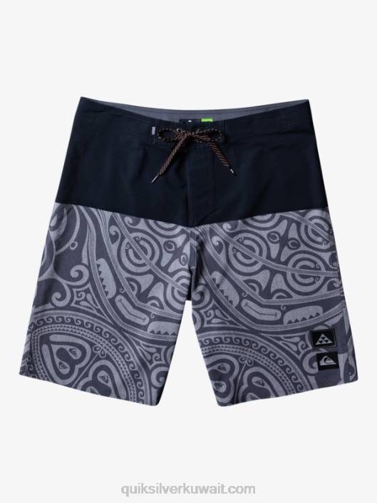 سيرفيسيلك وقع 21 شورت Quiksilver رجال 6800560 أسود