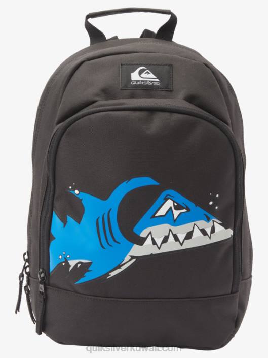 2-7 قضم بصوت عالي 12 لتر حقيبة ظهر Quiksilver أولاد 68002151 أسود