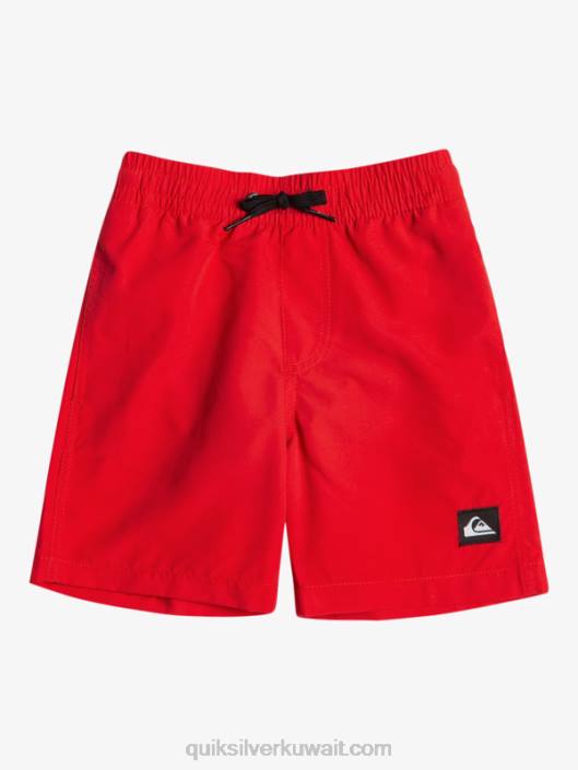 2-7 كل يوم 13 وابل Quiksilver أولاد 68002004 أحمر شديد الخطورة