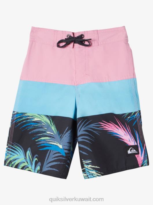 2-7 شورت كل يوم 14 لوح Quiksilver أولاد 68001897 ضوء القمر البنفسجي