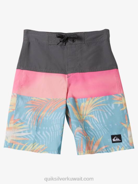 2-7 شورت كل يوم 14 لوح Quiksilver أولاد 68001900 بوابة حديدية