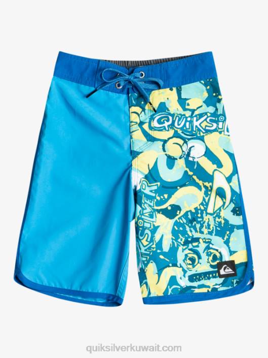 2-7 سكالوب 14 شورت Quiksilver أولاد 68001922 مرح