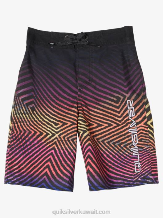 2-7 شورت تتلاشى كل يوم 14 لوح Quiksilver أولاد 68002176 مدرج المطار