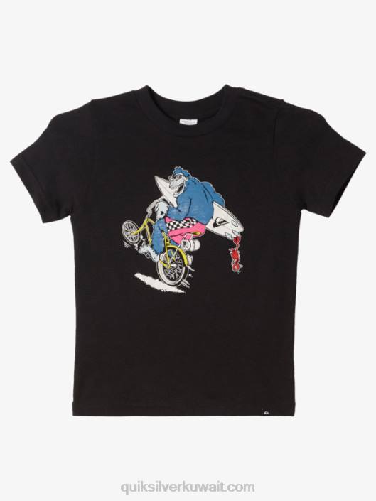 2-7 تيشيرت ويلن Quiksilver أولاد 68001972 أسود
