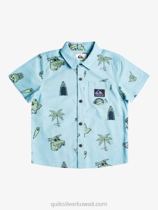 2-7 قميص نونو سيرفداي Quiksilver أولاد 68002131 سماء زرقاء - nono surfday boy231