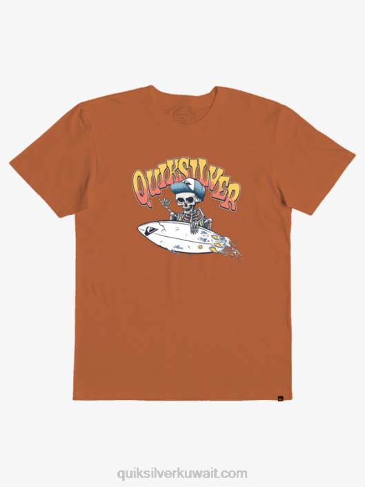 2-7 تيشيرت يوم الجمعة Quiksilver أولاد 68002232 مكة برتقال