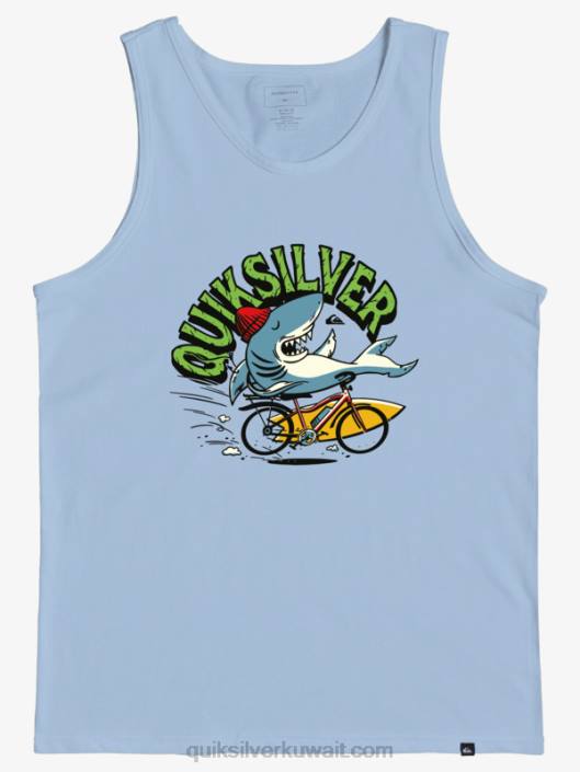 2-7 تي شيرت دبابة خطر Quiksilver أولاد 68002265 السماء الزرقاء