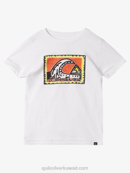 تي شيرت 2-7 Rad Heritage Quiksilver أولاد 68001960 أبيض