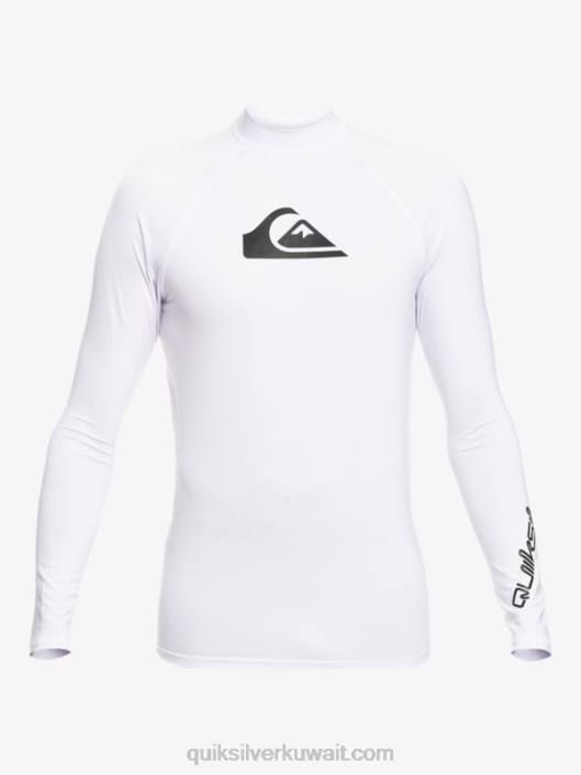 2-7 في جميع الأوقات ls l / sl surf tee Quiksilver أولاد 68002073 أبيض