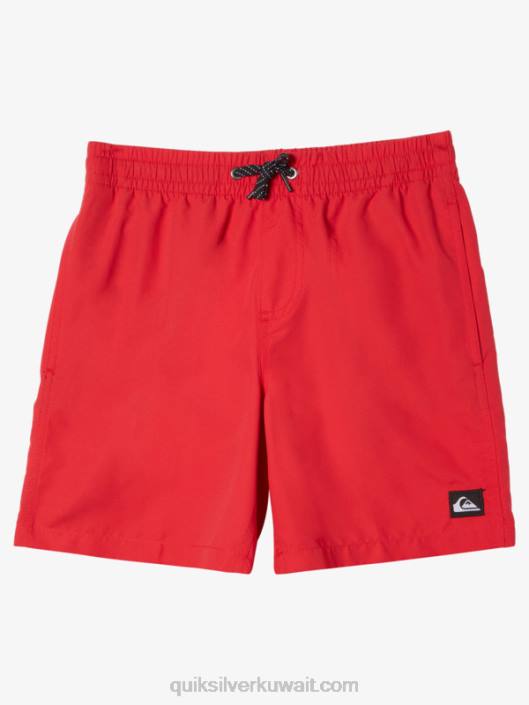 8-16 15 وحدة كل يوم Quiksilver أولاد 68001914 أحمر شديد الخطورة