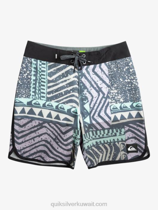 8-16 سكالوب هاي لايت 16 شورت Quiksilver أولاد 68002147 منتصف الليل البحرية