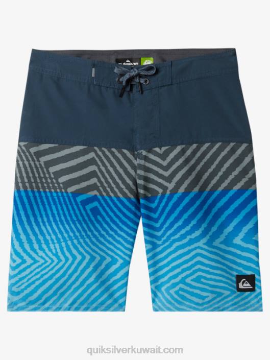 8-16 لوحة كل يوم 17 شورت Quiksilver أولاد 68001906 منتصف الليل البحرية