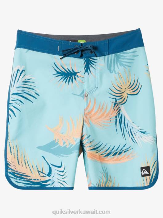 8-16 سكالوب سكالوب 17 شورت Quiksilver أولاد 68002019 الأزرق المغربي