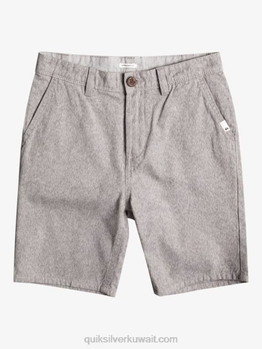 8-16 كل يوم 17 شينو شينو Quiksilver أولاد 68002286 هيذر رمادي فاتح