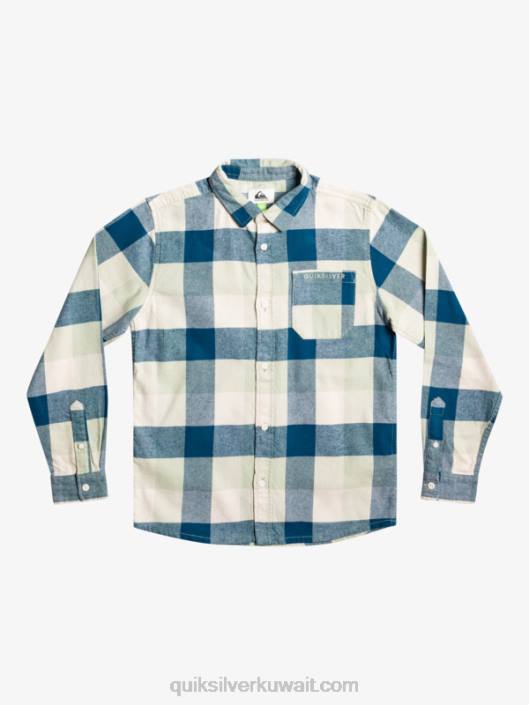 8-16 Motherfly قميص طويل الأكمام من الفانيلا Quiksilver أولاد 68002305 حكيم الصحراء
