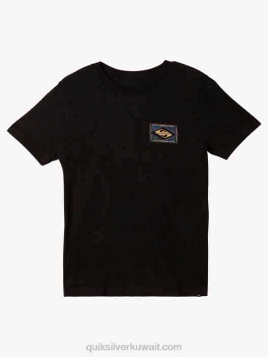 8-16 تيشيرت فيبينج Quiksilver أولاد 68001944 أسود