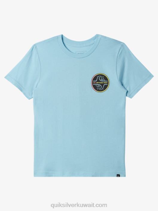 8-16 كور تي شيرت Quiksilver أولاد 68001955 السماء الزرقاء