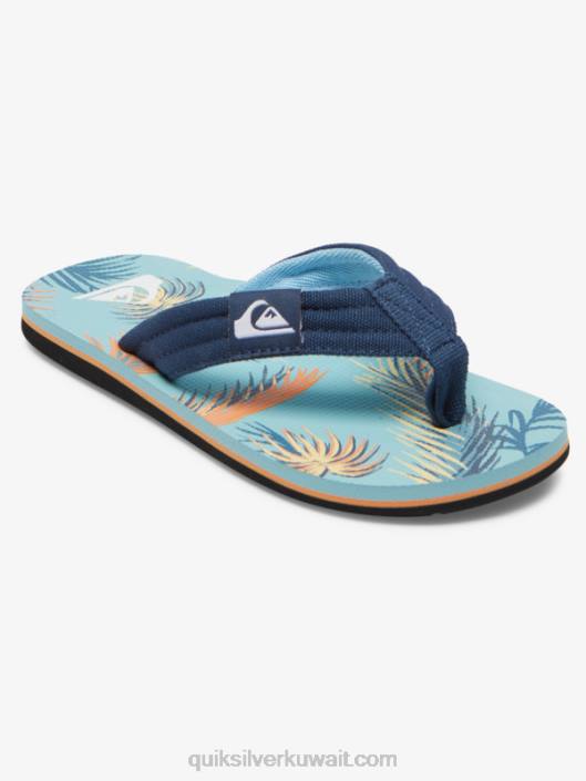 8-16 صندل ملوكاي ليباك Quiksilver أولاد 68001991 أزرق 2