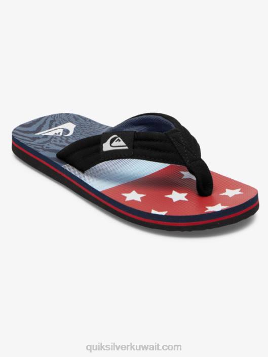 8-16 صندل ملوكاي ليباك Quiksilver أولاد 68001992 أزرق 3