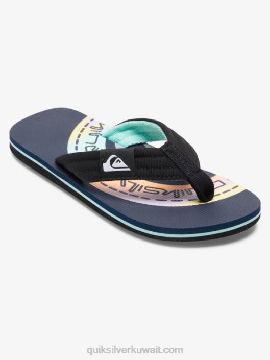 8-16 صندل ملوكاي ليباك Quiksilver أولاد 68001997 أزرق / برتقالي