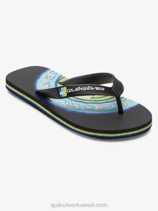 8-16 شبشب مولوكاي Quiksilver أولاد 68002024 أسود